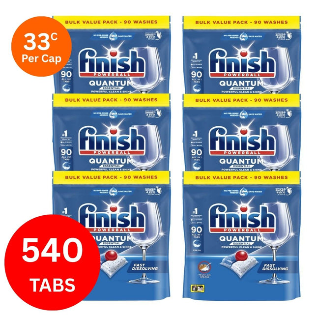 Finish Quantum x 540 Dishwasher Tablets-1984023727901380608