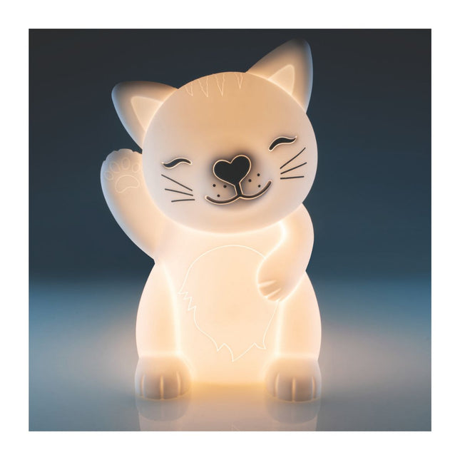 Lil' Dreamers Cat Soft Touch LED Light-1984023728937373700