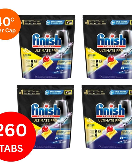 Finish Ultimate Pro x 260 Lemon Dishwasher Tablets-1984023727154794496
