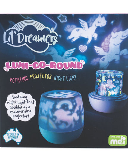 Lumi-Go-Round Unicorn Rotating Projector Light-1984023731890163713