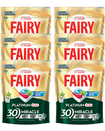 Fairy Platinum Plus x 420 Herbal Breeze Dishwasher Tablets-1984023725586124802
