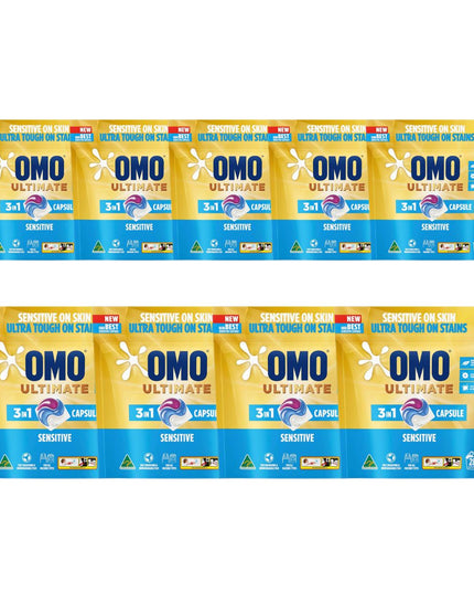 Omo Ultimate 3in1 Sensitive 252 Laundry Capsules-1973194178783481856
