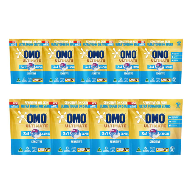 Omo Ultimate 3in1 Sensitive 252 Laundry Capsules-1973194178783481856
