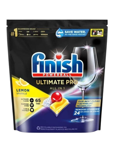 Finish Ultimate Pro x 65 Lemon Dishwasher Tablets-1984023726555009027