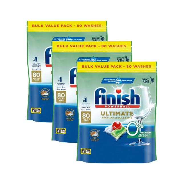 Finish Ultimate 0% Foam 240 Dishwasher Tablets-1973194175386095616