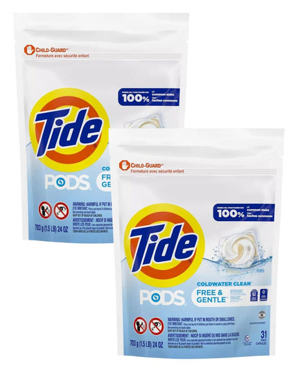 Tide Gentle Cold Water x 62 Laundry Pods-1984023737716051970