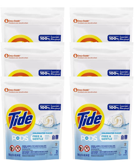 Tide Gentle Cold Water x 186 Laundry Pods-1984023738349391874