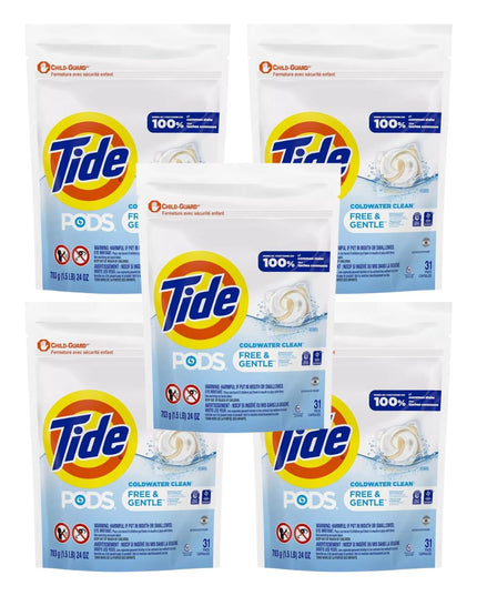 Tide Gentle Cold Water x 155 Laundry Pods-1984023738190008322