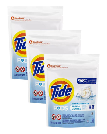 Tide Gentle Cold Water x 93 Laundry Pods-1984023737875435522
