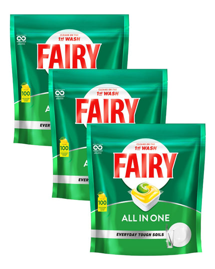 Fairy All In One x 300 Lemon Dishwasher Tablets-1984023726169133058