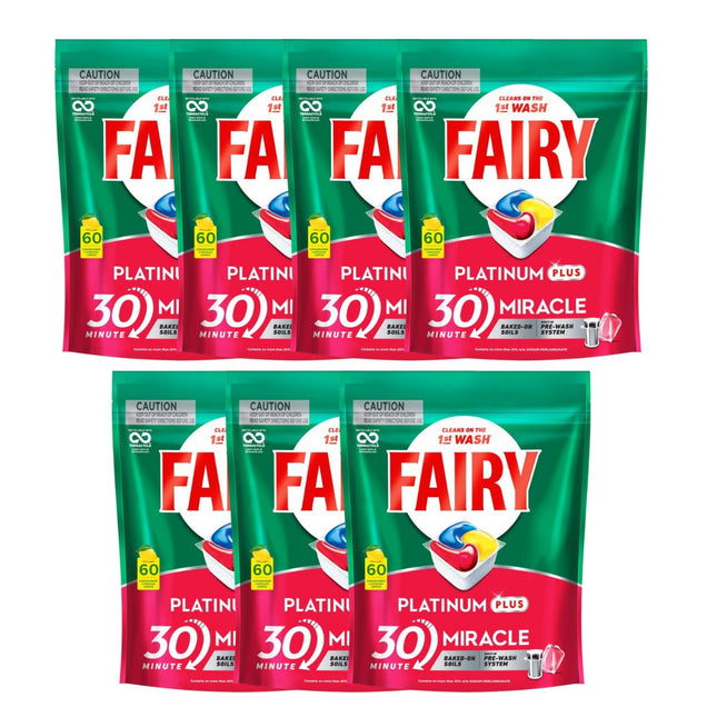 Fairy Platinum Plus x 420 Lemon Dishwasher Tablets-1984023724399136770