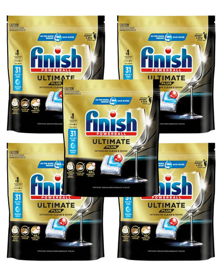 Finish Ultimate Plus x 155 Baking Soda Dishwasher Tablets-1973193596073021442