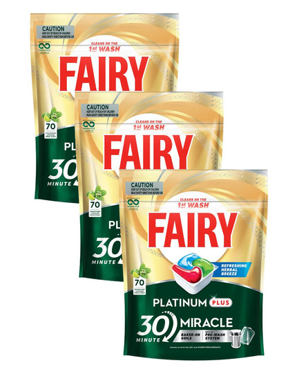 Fairy Platinum Plus x 210 Herbal Breeze Dishwasher Tablets-1984023724998922242