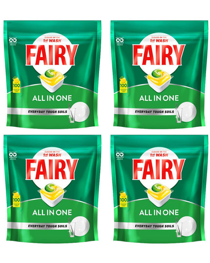 Fairy All In One x 400 Lemon Dishwasher Tablets-1984023726366265346