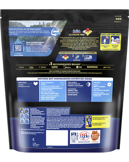 Finish Ultimate Pro x 65 Lemon Dishwasher Tablets-1984023726555009025