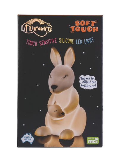 Lil' Dreamers Kangaroo Soft Touch LED Light-1984023729725902850
