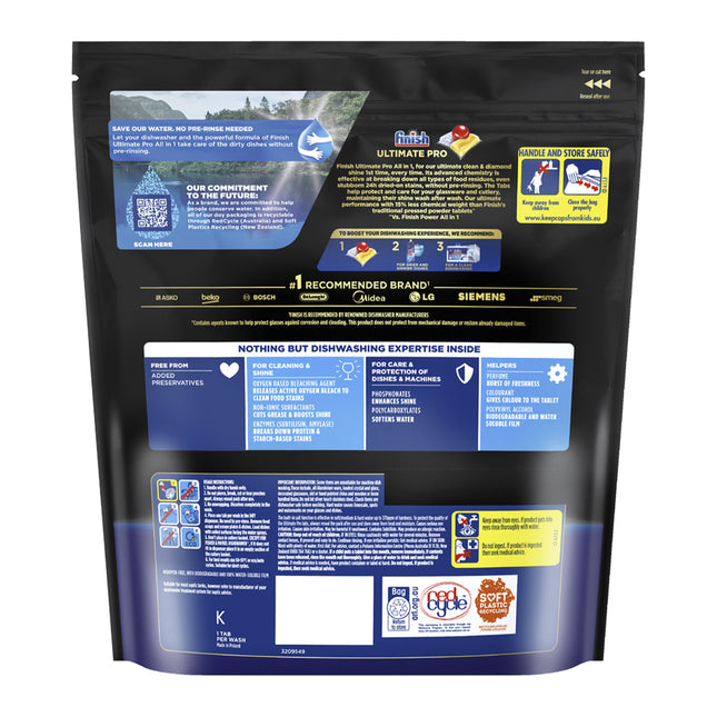 Finish Ultimate Pro x 195 Lemon Dishwasher Tablets-1984023726974439425