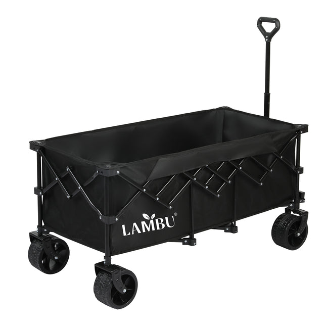 Lambu Folding Wagon Trolley Cart-1975420333745901569