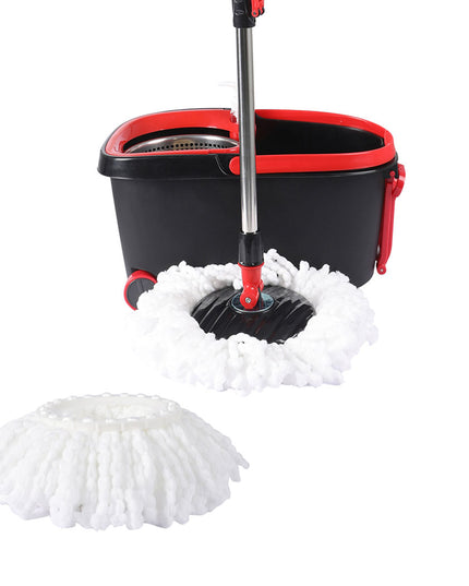 Cleanflo Spin Mop Bucket Set 360? Degree Black-1973193868618895360