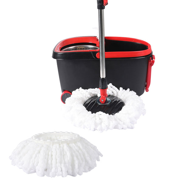 Cleanflo Spin Mop Bucket Set 360? Degree Black-1973193868618895360