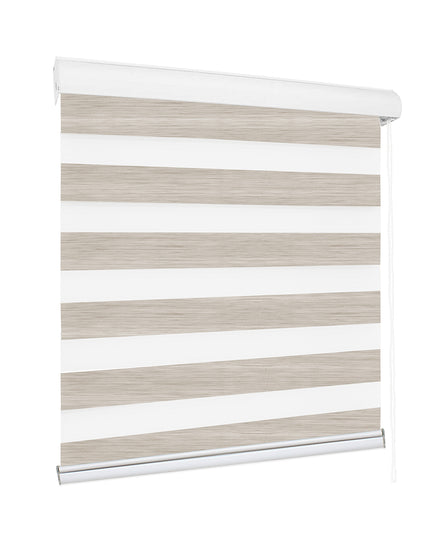 Marlow Blackout Zebra Roller Blind Curtains 180x210 Beige-1973194065663102976