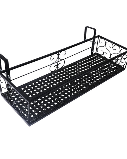 Levede Plant Stand Outdoor Indoor Home Black Rectangle-1975420370764828672