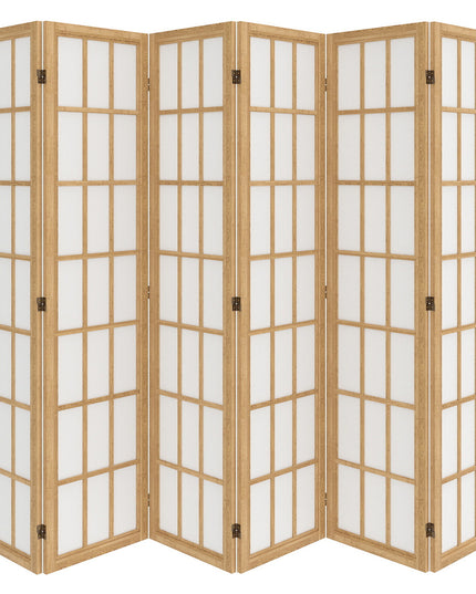 Levede 6 Panel Room Divider 170cm Freestanding Screen-1973193605787029504