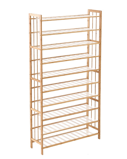Levede Bamboo Shoe Rack Storage Wooden-1975420510657449984