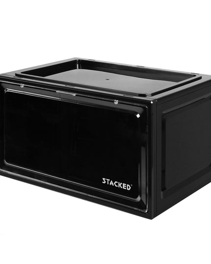 Stacked Shoe Box Acrylic Sneaker Display 1PC Black-1975420405862764544