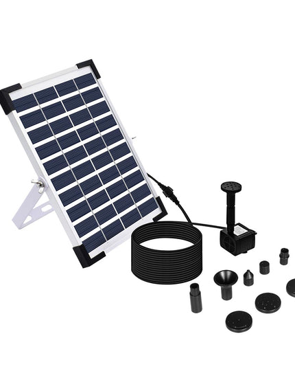 Solar Fountain 5W Powered Water Power-1973193769079672832