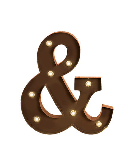 LED Metal Letter Lights Free Standing-1973194149138141184