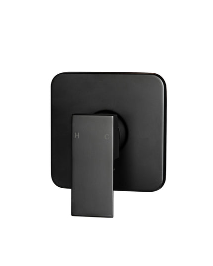 Dutxa Bathroom Shower Mixer Tap Brass Black-1973193895995117568