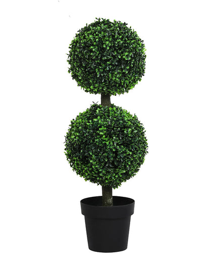Lambu Artificial Double Ball Boxwood Trees-1973193501952839680