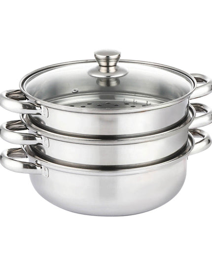 TOQUE Stainless Steel Steamer Meat Vegetable-1973193931718004736