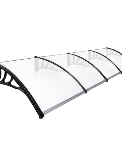 Mountview Window Door Awning Outdoor 1M X 4M Transparent 1x4M-1973193988395634688