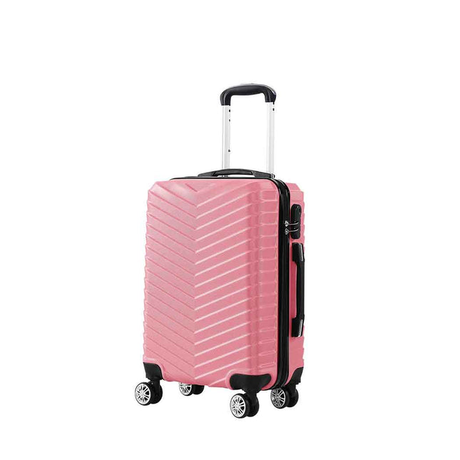 Slimbridge 20" Carry On Travel Luggage Rose 20 inch-1973193935891337216