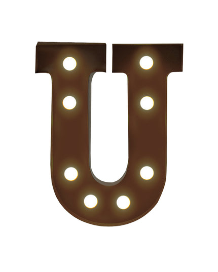 LED Metal Letter Lights Free Standing-1973194149826007040