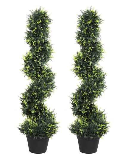 Lambu Artificial Spiral Cedar Tree-1975420332865097728