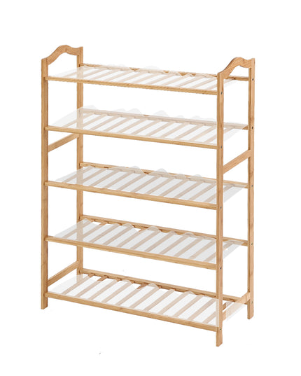 Levede Bamboo Shoe Rack Storage Wooden-1975420510300934144