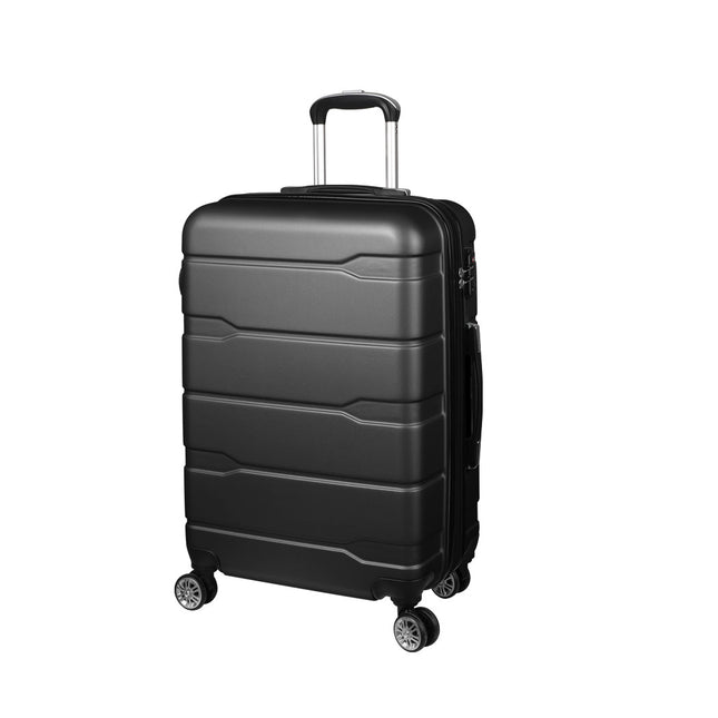 Slimbridge 28" Inch Expandable Luggage Black 28 inch-1973193943302672384