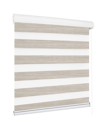 Marlow Blackout Zebra Roller Blind Curtains 150x210 Beige-1973194065277227008