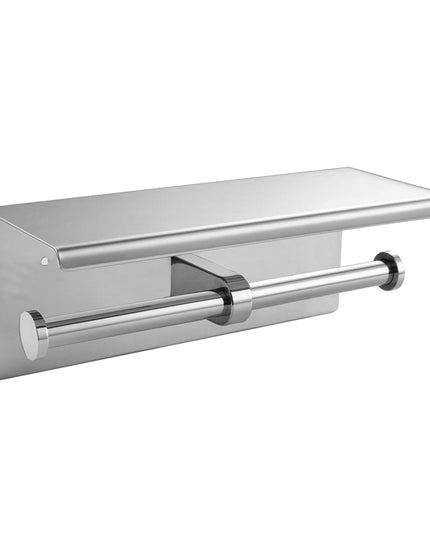 Toilet Paper Holder Double Roll Stainless-1975420465677733888