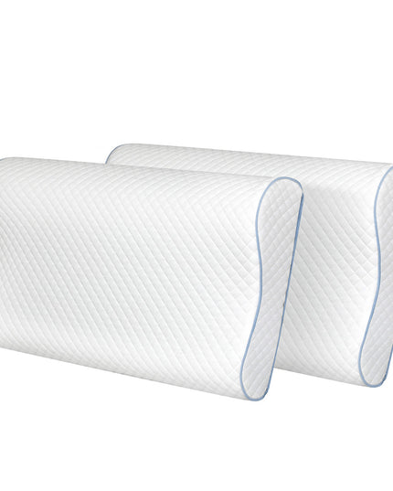 Dreamz Memory Pillow Supprt Shoulder FoamWhite Pillowcase-1973193536794923008