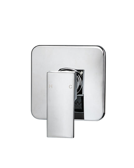 Dutxa Brass Shower Mixer Tap Cold Hot Charcoal-1975420468664078336