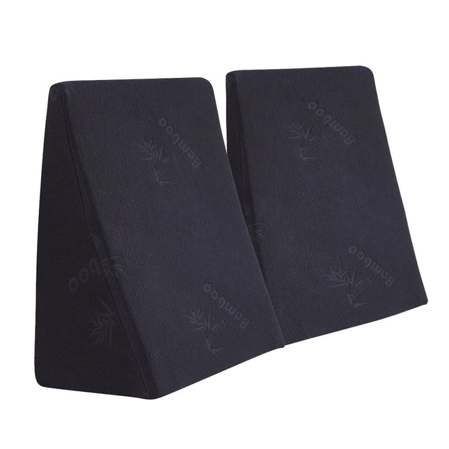 Cool Gel Memory Foam Bed Wedge Pillow With Cover-1973193472198447104