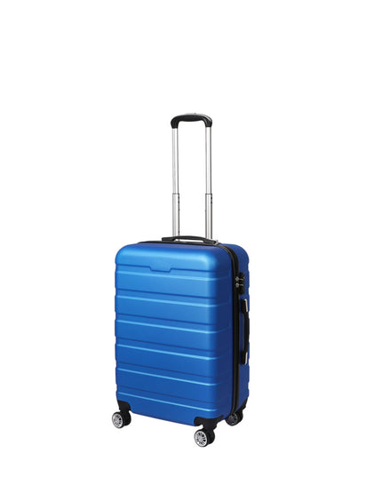 Slimbridge 20" Carry On Luggage Case Blue 20 inch-1973193938424696832