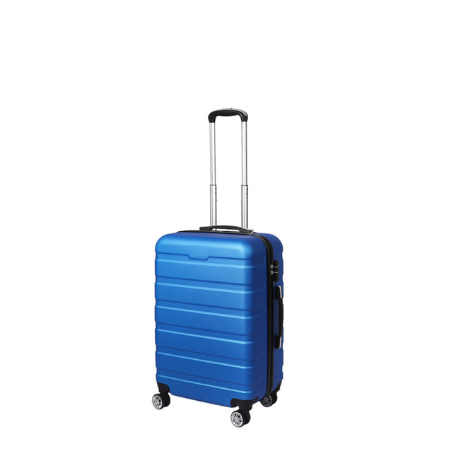 Slimbridge 20" Carry On Luggage Case Blue 20 inch-1973193938424696832