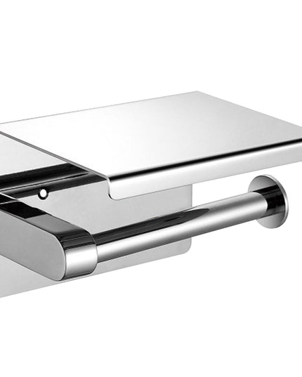 Toilet Paper Holder Roll Bath Tissue Silver-1973193872502820864