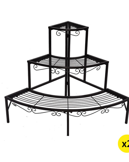 Levede 2x Outdoor Indoor Plant Stand-1973193770749005824