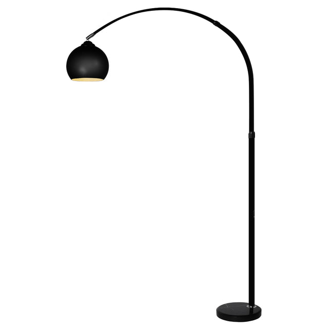 EMITTO Modern LED Floor Lamp Stand Reading Black-1973193948558135296